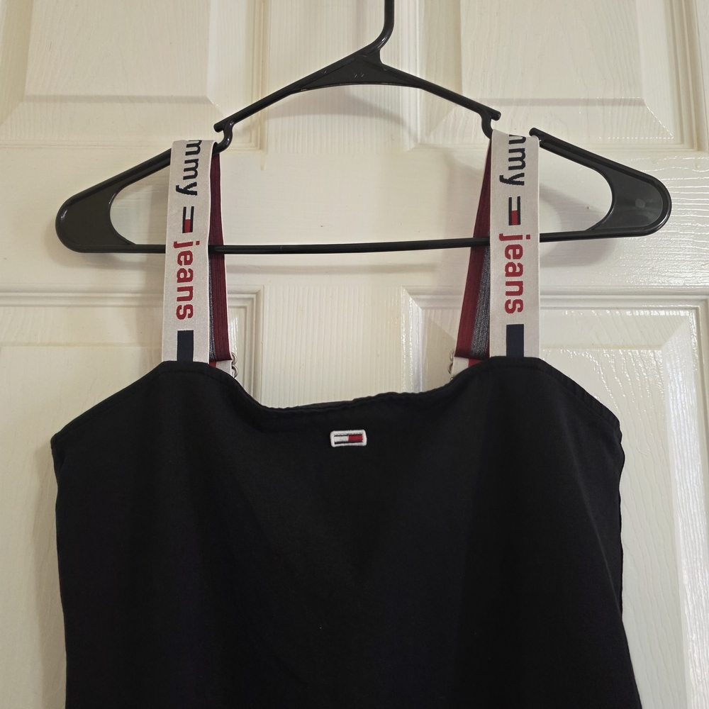 Tommy Hilfiger Black Strap Bodycon Dress - Picture 4 of 6
